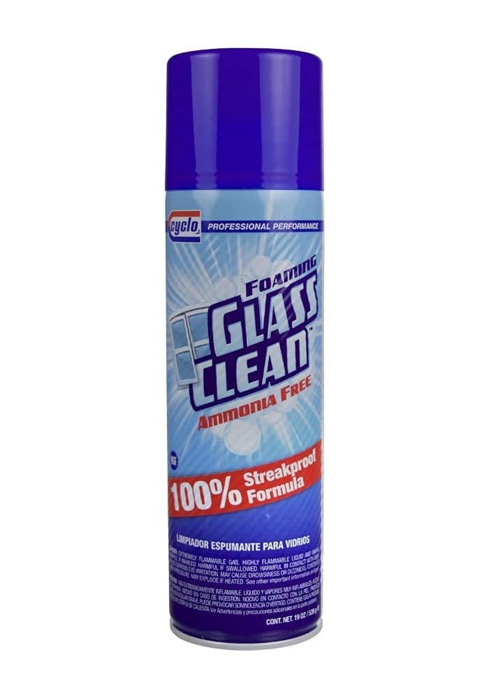 Cyclo Foaming Glass Clean - Ammonia Free Streakproof Window Cleaner - Image 1